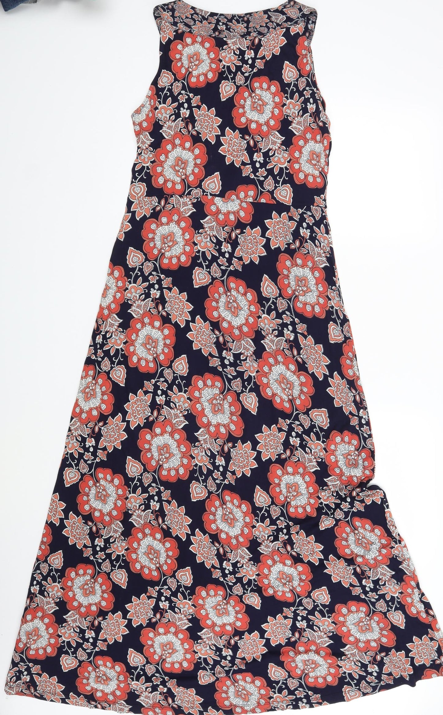 Rocha John Rocha  Womens Multicoloured Floral  A-Line  Size 8