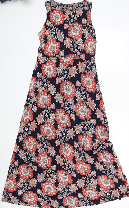 Rocha John Rocha  Womens Multicoloured Floral  A-Line  Size 8