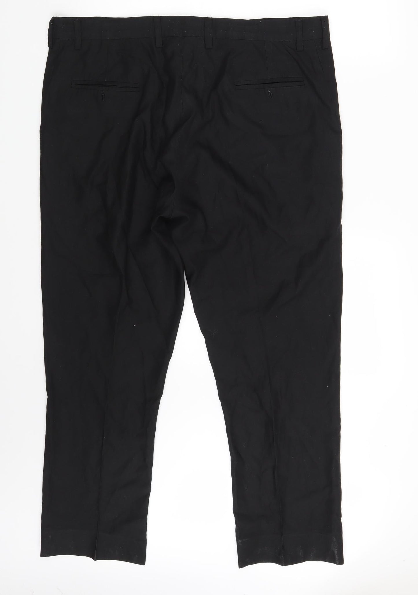 Womens UK Size 38 in Preworn Regular Fit  Black Trousers