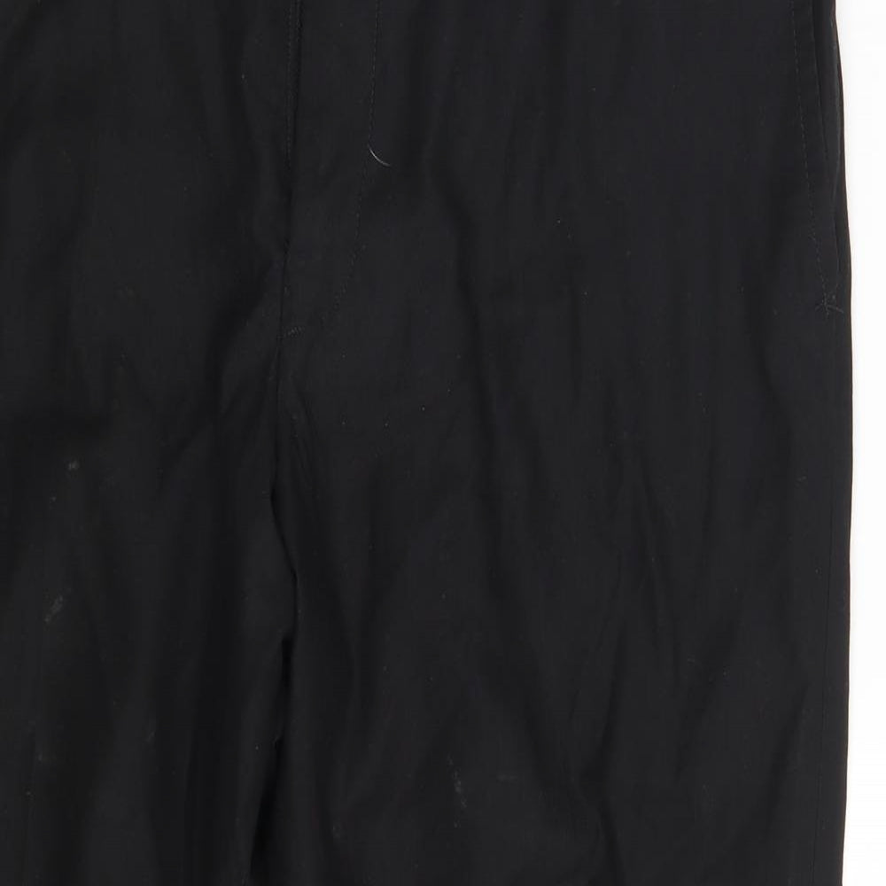 Womens UK Size 38 in Preworn Regular Fit  Black Trousers