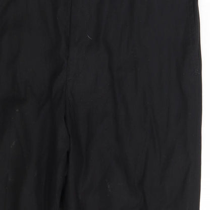 Womens UK Size 38 in Preworn Regular Fit  Black Trousers