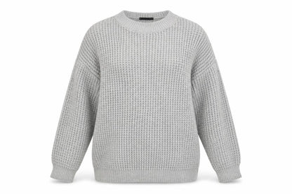 Womens UK Size 10 PRETTYLITTLETHING Grey Pullover Jumper