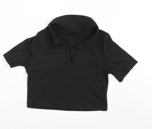 SheIn Womens Black   Basic T-Shirt Size M