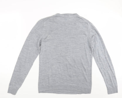 Mens UK Size L Cedar Wood State Grey Pullover Sweatshirt