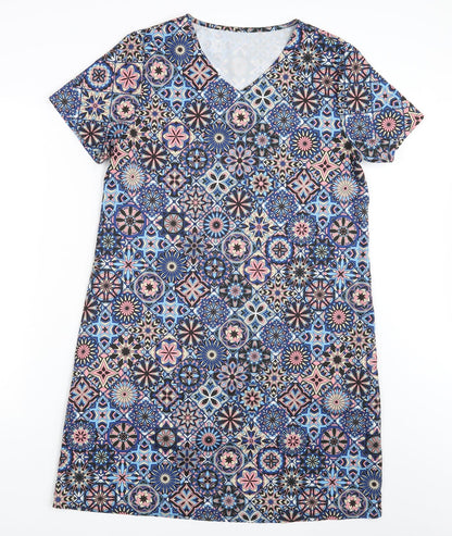 Emery Rose Womens Multicoloured Fair Isle  Maxi  Size M