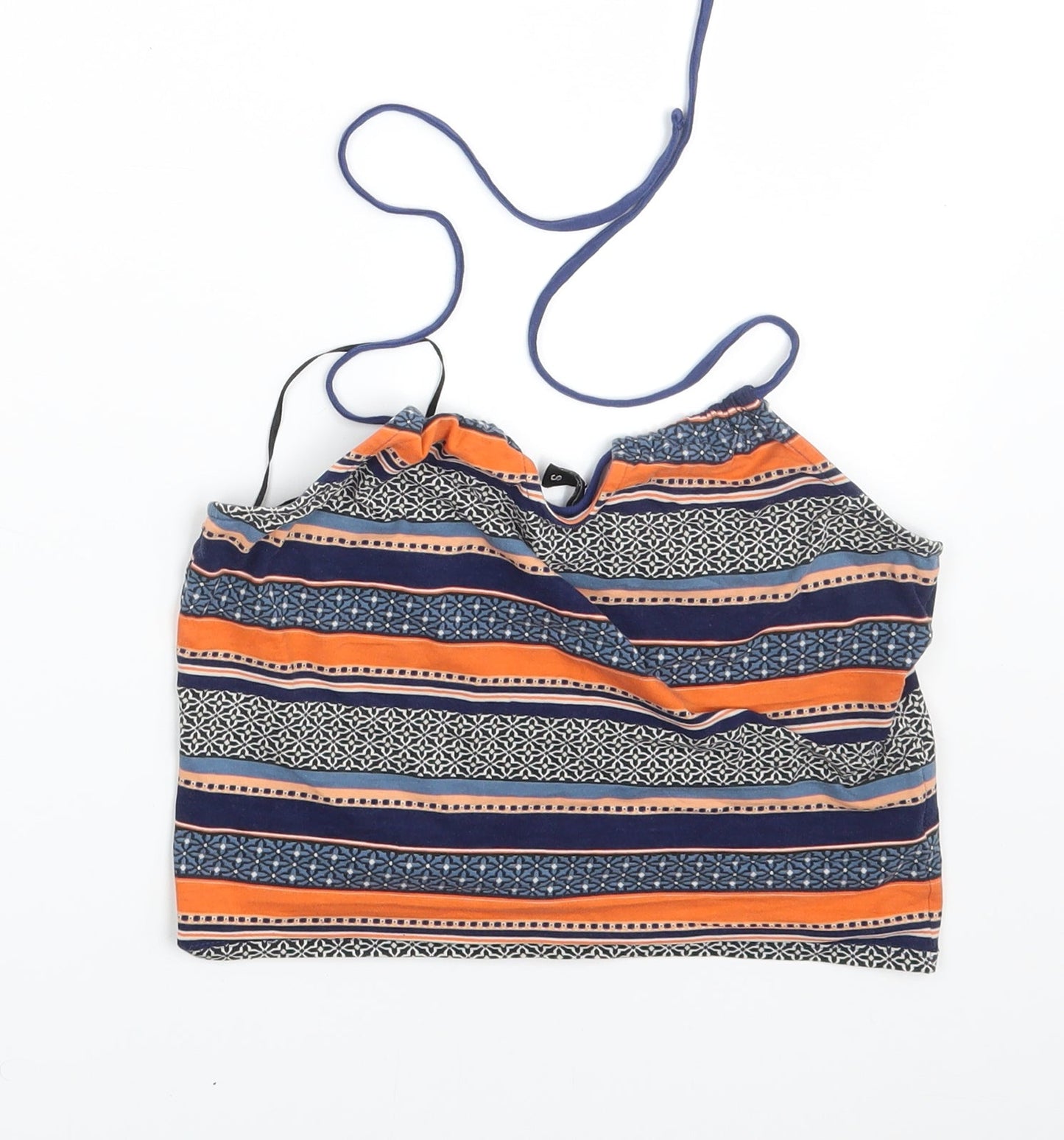 Womens UK Size S H&M Multicoloured Basic Tank