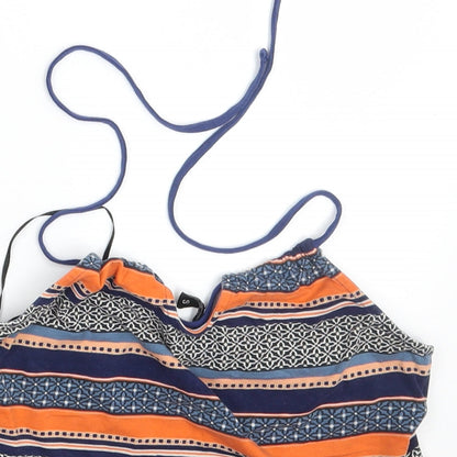 Womens UK Size S H&M Multicoloured Basic Tank