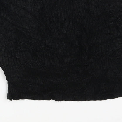Womens UK Size M QED London Black Pullover Jumper