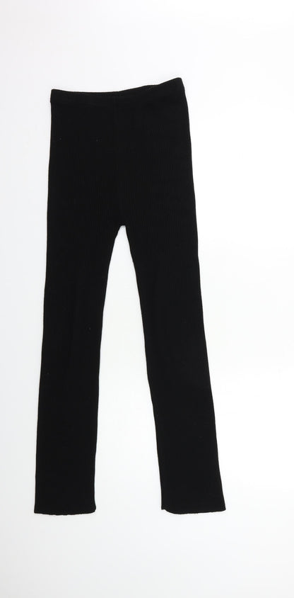 Womens UK Size 23 in Preworn Regular Fit  Black Trousers