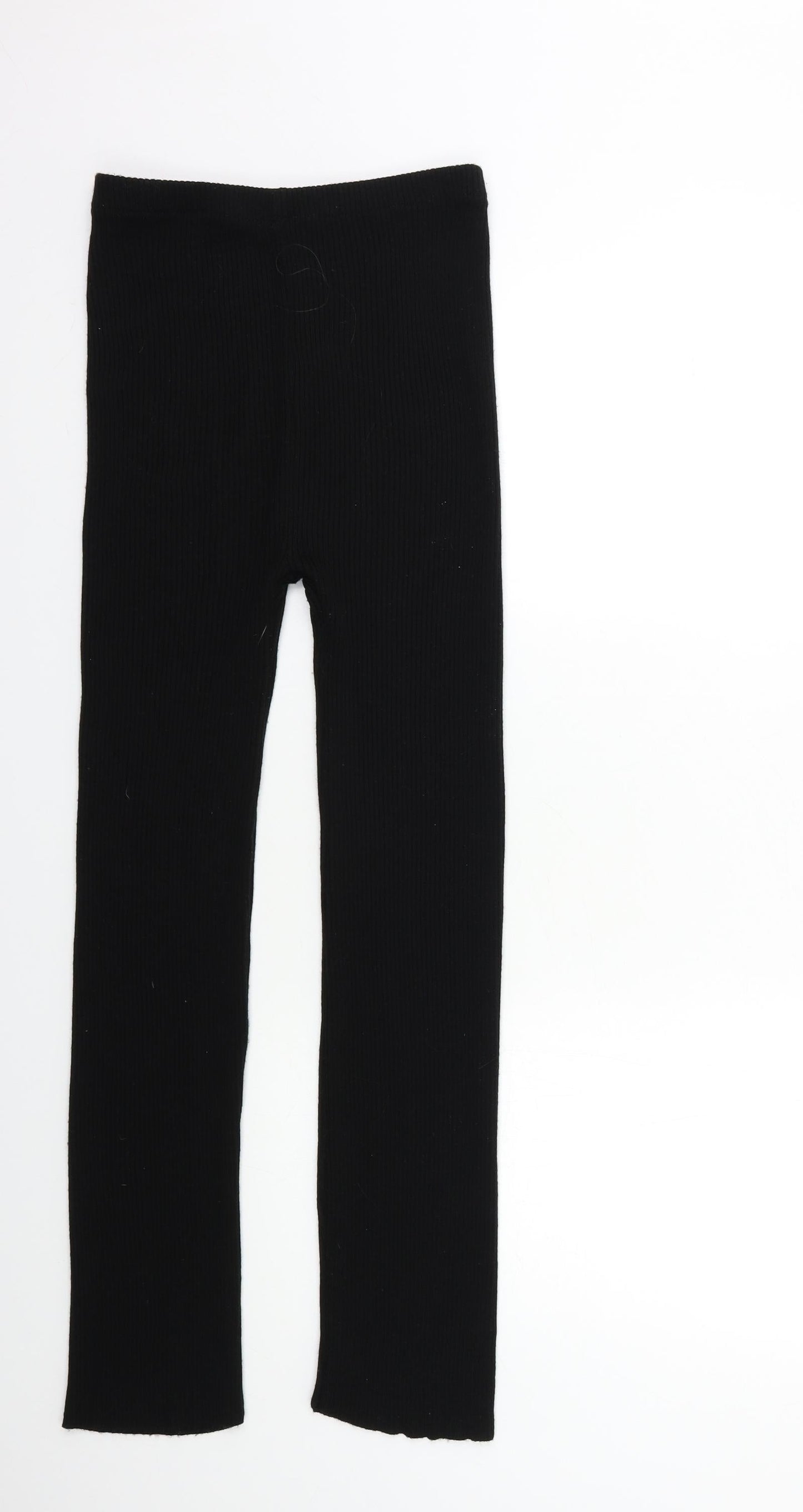 Womens UK Size 23 in Preworn Regular Fit  Black Trousers