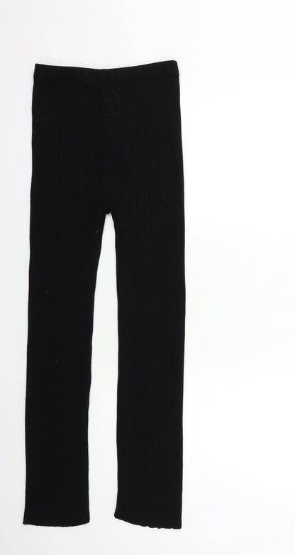 Womens UK Size 23 in Preworn Regular Fit  Black Trousers