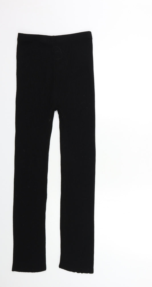 Womens UK Size 23 in Preworn Regular Fit  Black Trousers