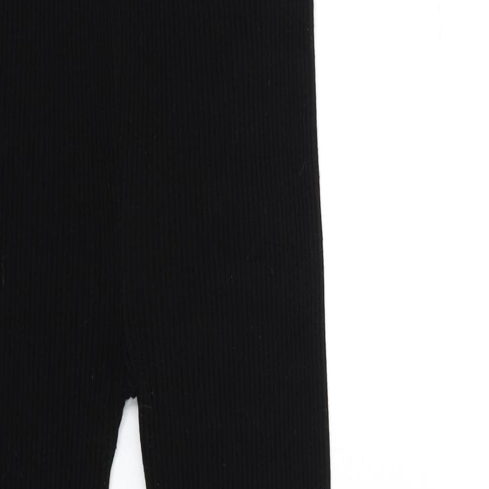 Womens UK Size 23 in Preworn Regular Fit  Black Trousers