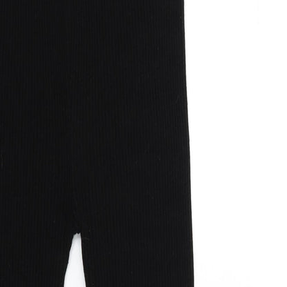 Womens UK Size 23 in Preworn Regular Fit  Black Trousers