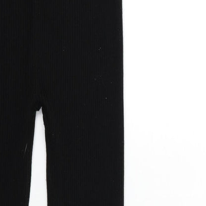 Womens UK Size 23 in Preworn Regular Fit  Black Trousers