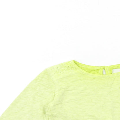 NEXT Girls Green   Basic T-Shirt Size 5-6 Years
