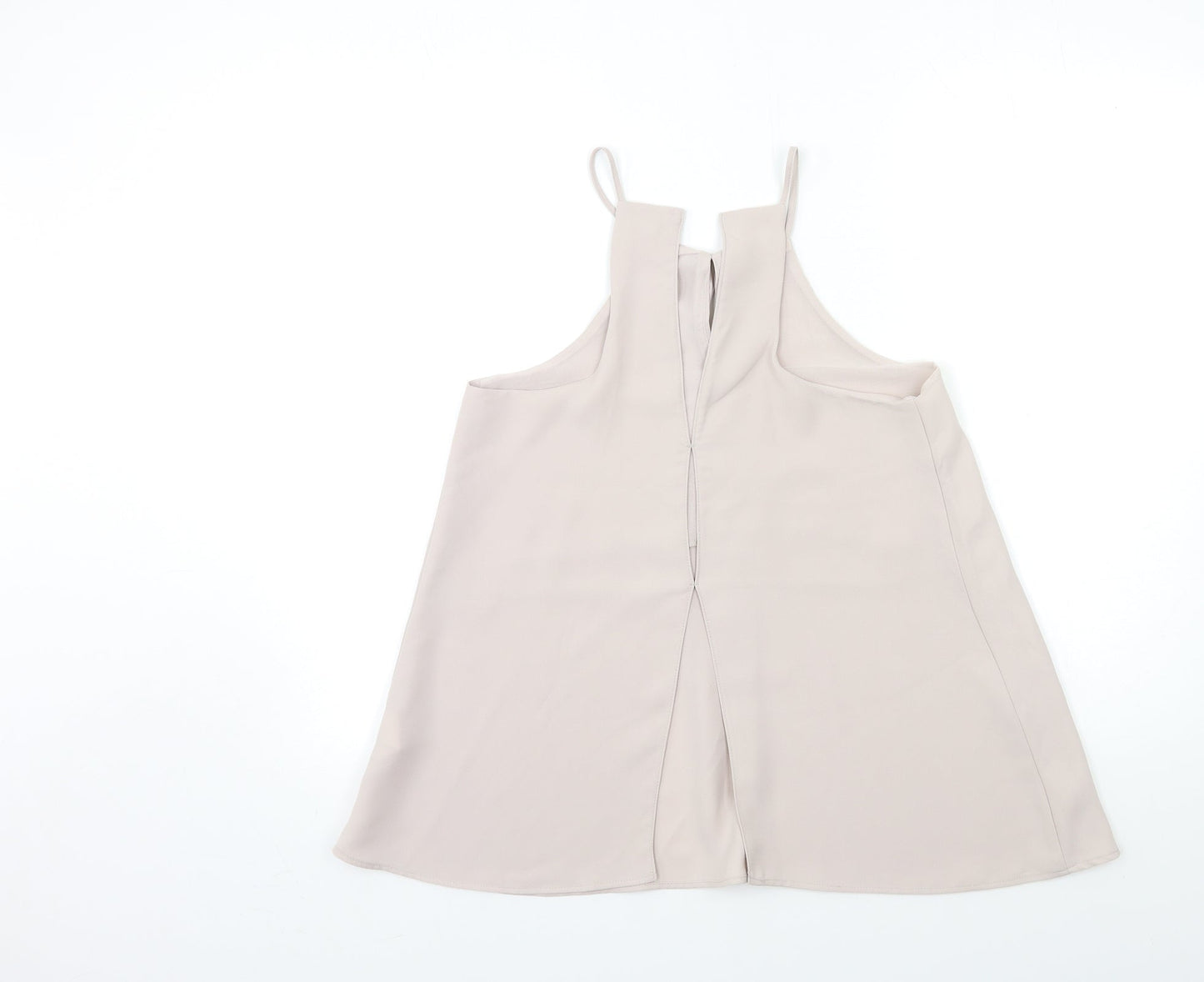 Womens UK Size 8 River Island Grey Basic Blouse
