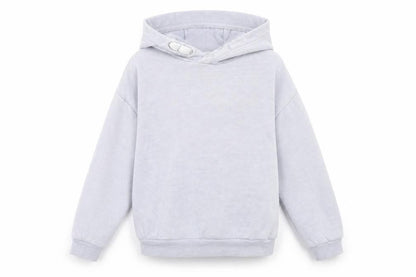 MISS EVIE Girls Grey   Pullover Hoodie Size 9 Years