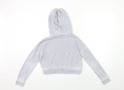 MISS EVIE Girls Grey   Pullover Hoodie Size 9 Years