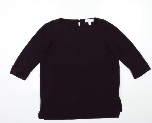 The White Label Womens Red  Knit Pullover Jumper Size 8