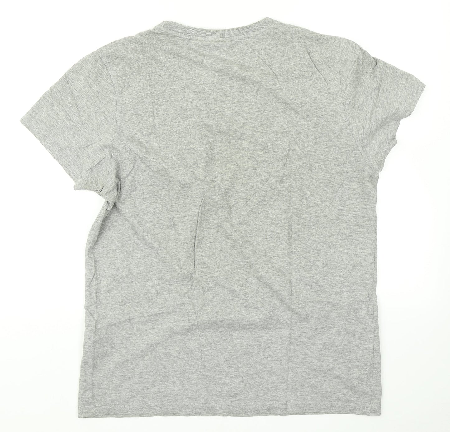Wezc Mens Grey    T-Shirt Size M