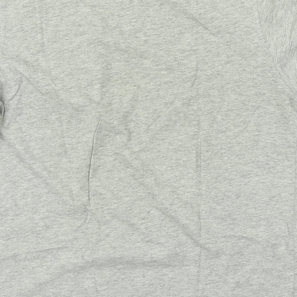 Wezc Mens Grey    T-Shirt Size M