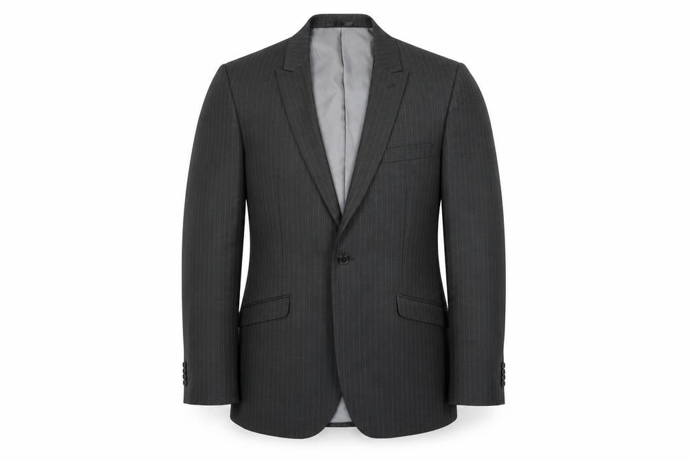 Mens UK Size 42 Burton Regular Black Suit Jacket
