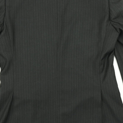 Mens UK Size 42 Burton Regular Black Suit Jacket
