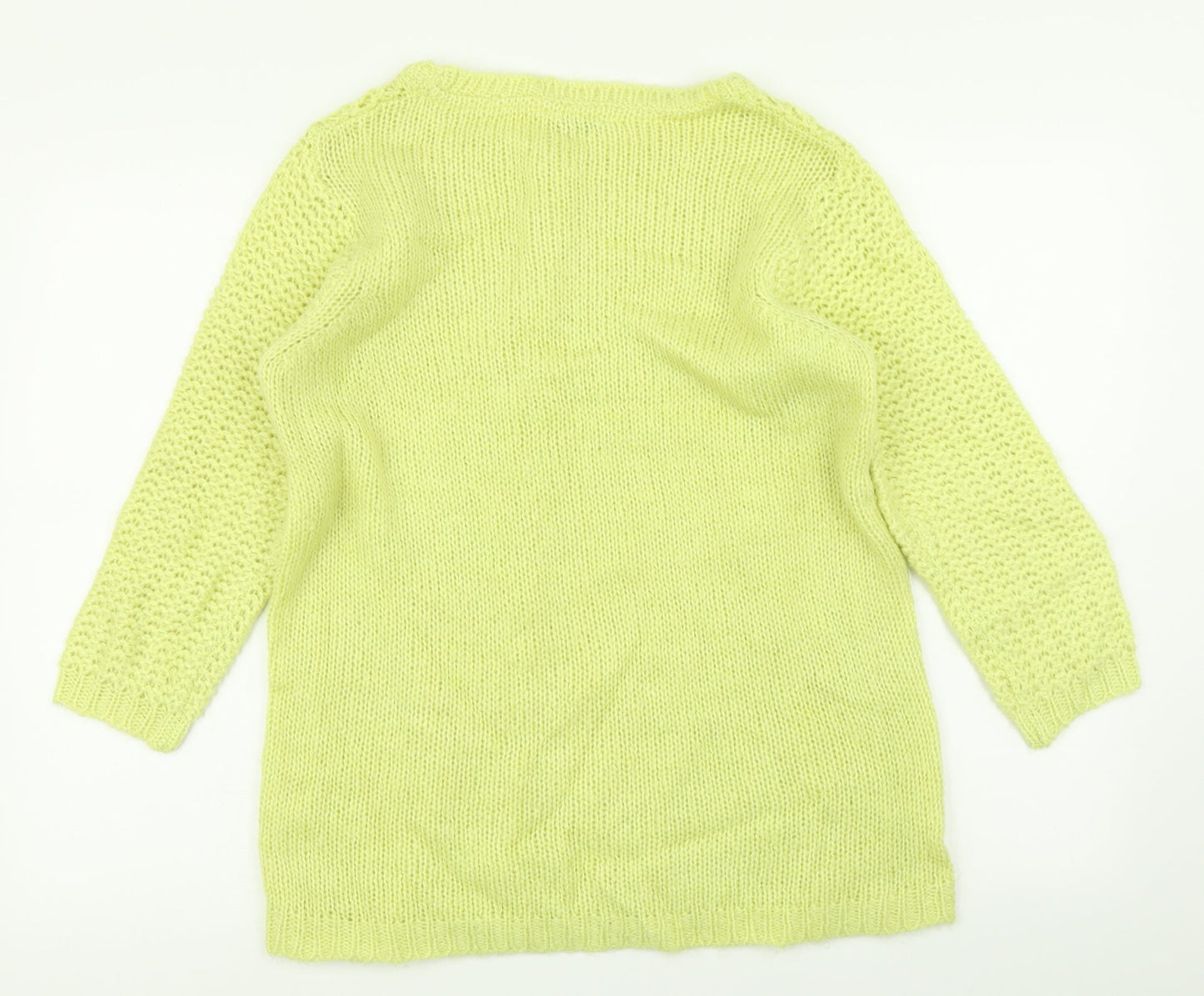 Womens UK Size 14 BHS Yellow Pullover Jumper
