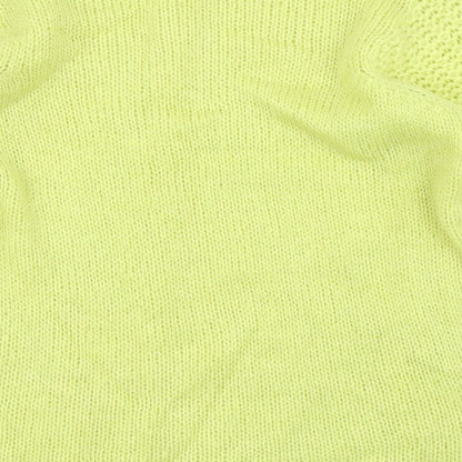 Womens UK Size 14 BHS Yellow Pullover Jumper