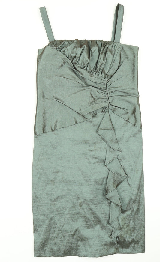 R&M Richards Womens Green   A-Line  Size 12