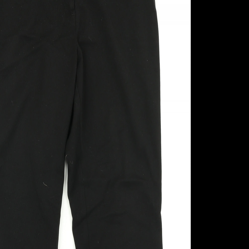 M&S Collection Womens Black   Dress Pants Trousers Size 12 L20 in