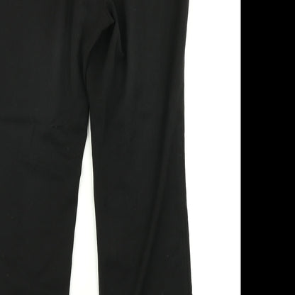 M&S Collection Womens Black   Dress Pants Trousers Size 12 L20 in