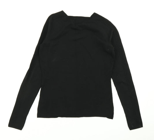 H&M Womens Black   Basic T-Shirt Size M