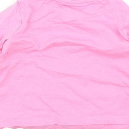 Mr Men Girls Pink   Basic T-Shirt Size 3-6 Months  - Little Miss Chatterbox