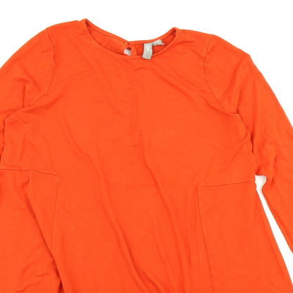 ASOS Womens Orange   Fit & Flare  Size 12