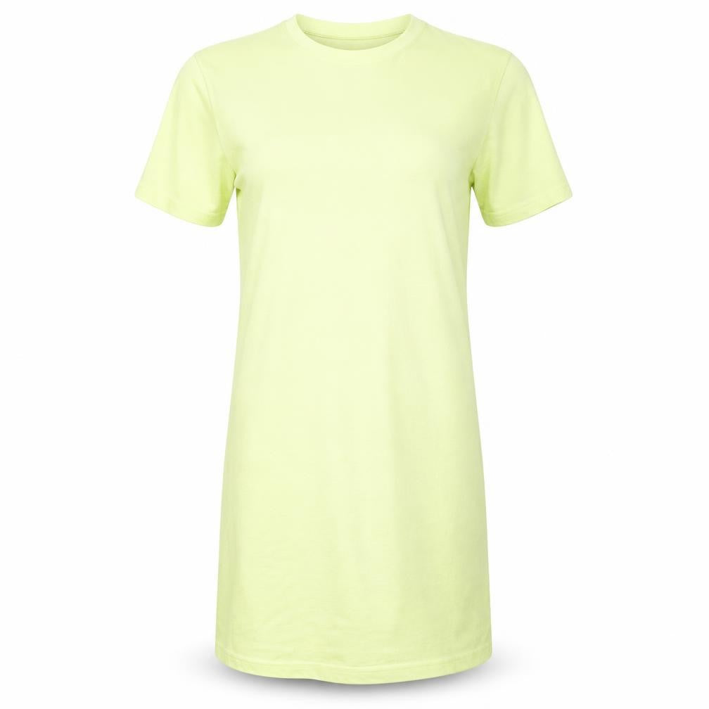 Missguided Womens Yellow   T-Shirt Dress  Size 12
