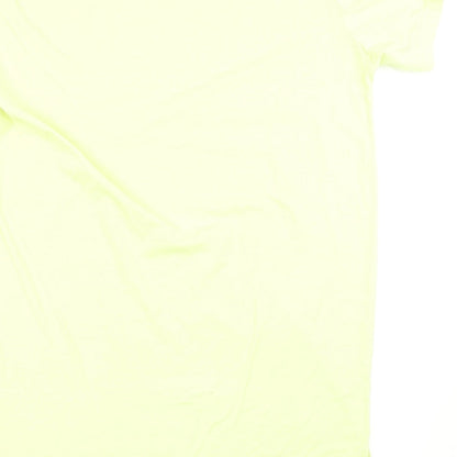 Missguided Womens Yellow   T-Shirt Dress  Size 12