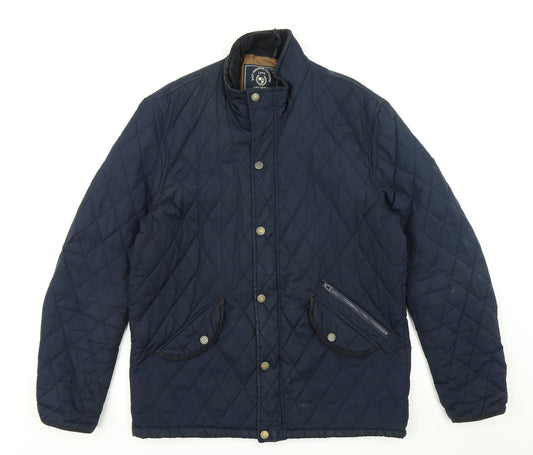 Womens UK Size M Easy Blue Pea Coat