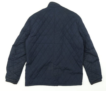 Womens UK Size M Easy Blue Pea Coat