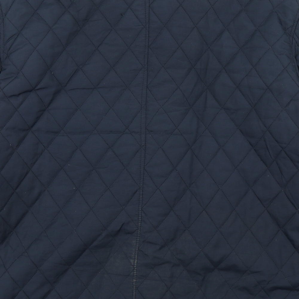 Womens UK Size M Easy Blue Pea Coat
