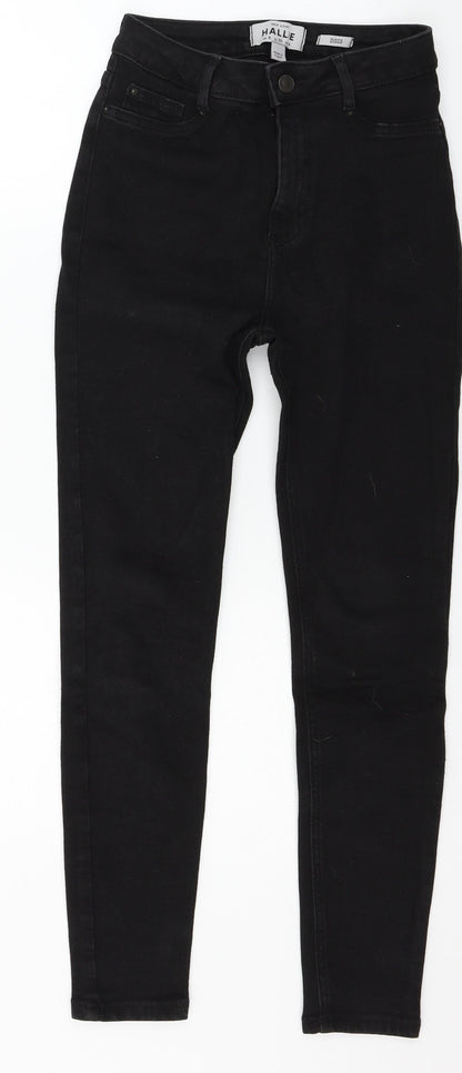 New Look Womens Black  Denim Skinny Jeans Size 8 L25 in