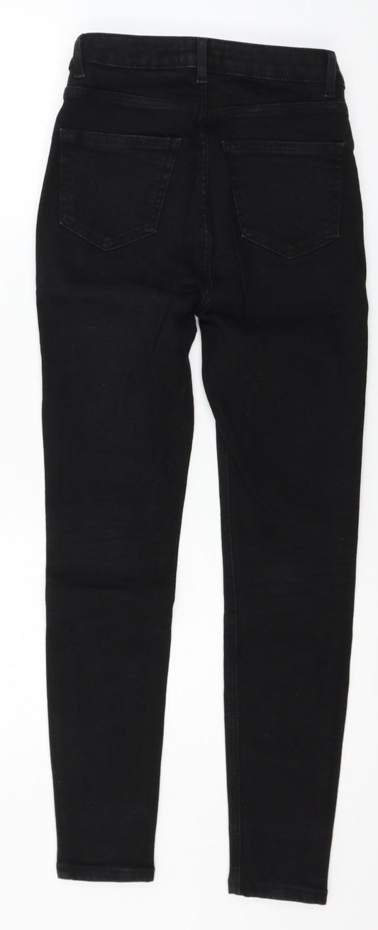 New Look Womens Black  Denim Skinny Jeans Size 8 L25 in