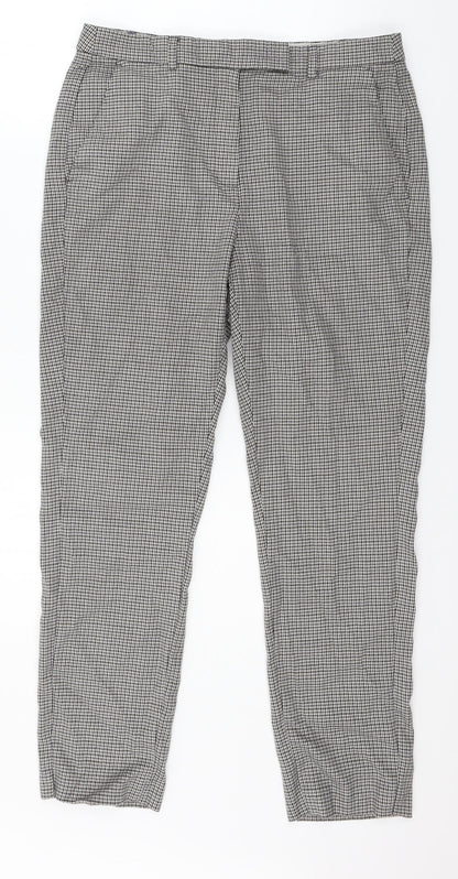 Womens UK Size 12 Marks and Spencer Regular Fit  Green Trousers