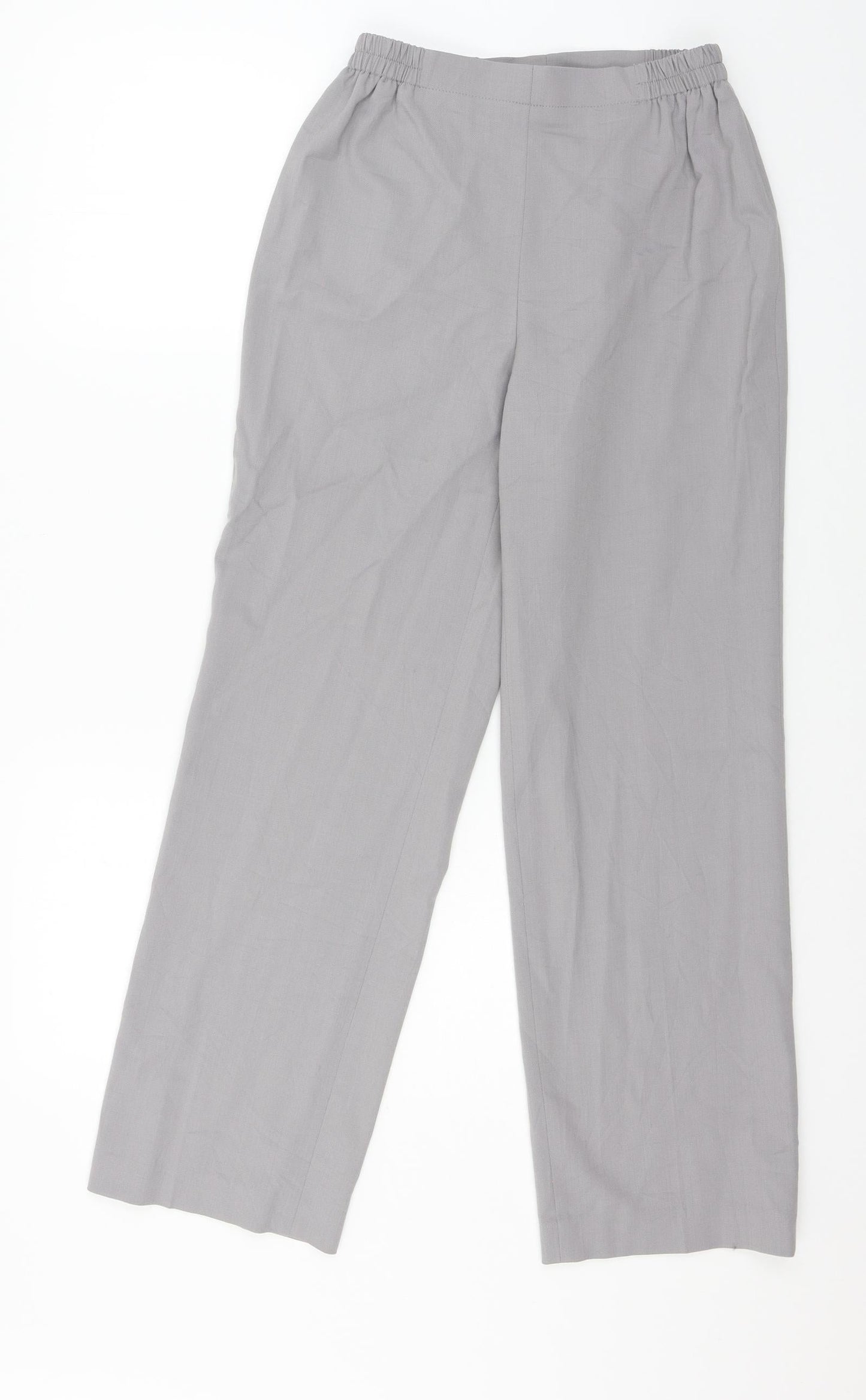 Womens UK Size 26 in Artigiano Regular Fit  Grey Trousers