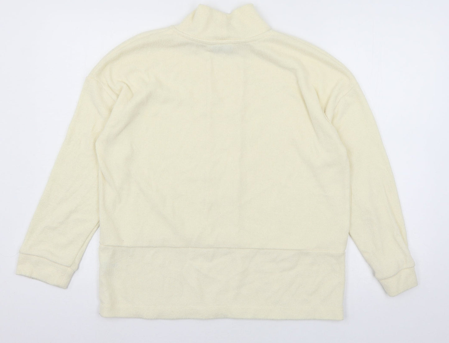 Womens UK Size 8 TU Ivory Basic T-Shirt