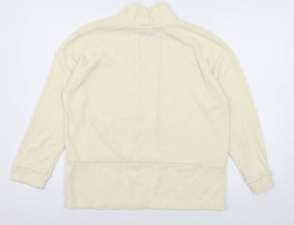 Womens UK Size 8 TU Ivory Basic T-Shirt