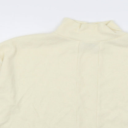 Womens UK Size 8 TU Ivory Basic T-Shirt