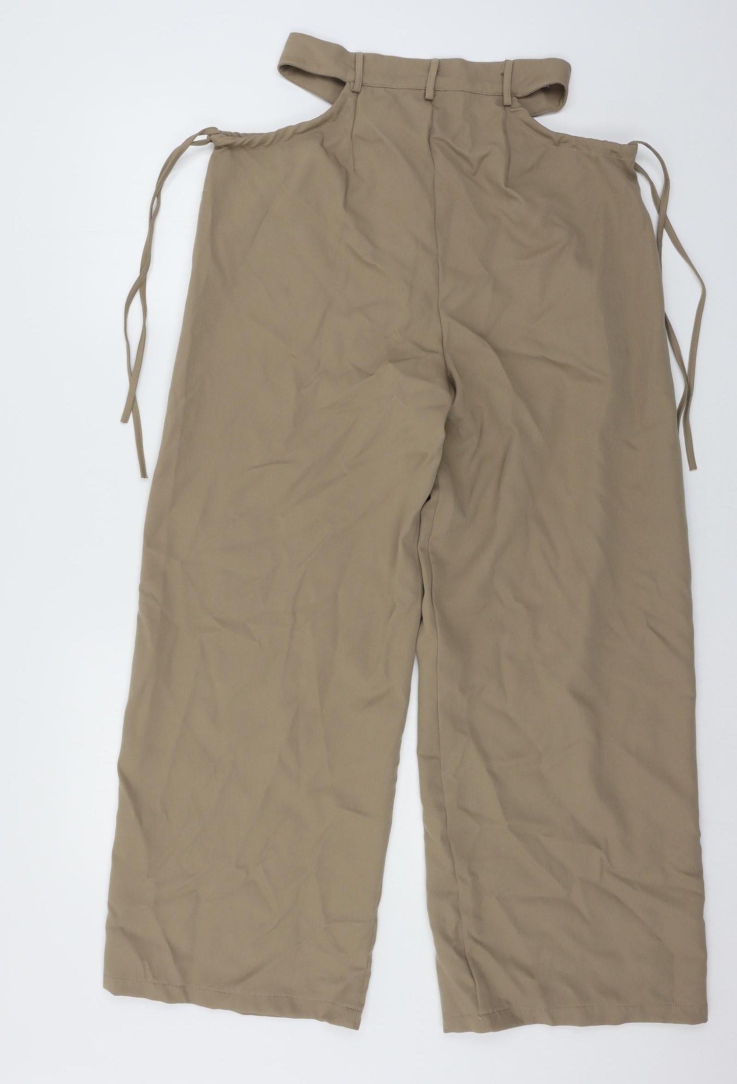 Womens UK Size 26 in Preworn Regular Fit  Brown Trousers