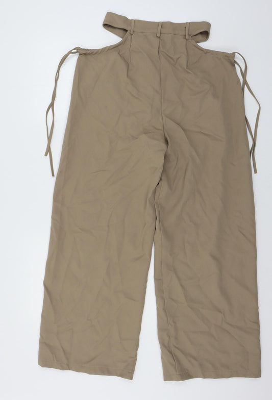 Womens UK Size 26 in Preworn Regular Fit  Brown Trousers